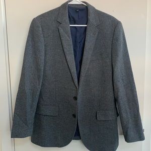 Grey wool J. crew Blazer